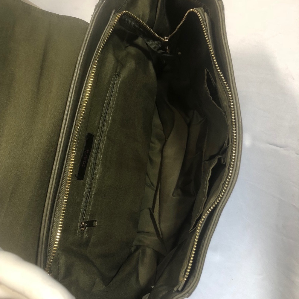 NEW Mark By Avon Duty Bound Army Green Purse Bag - Picture 4 of 8
